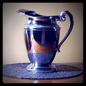 VINTAGE CHROMIUM PITCHER
